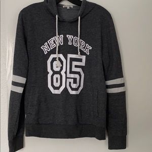 Grey “New York 85” Hoodie